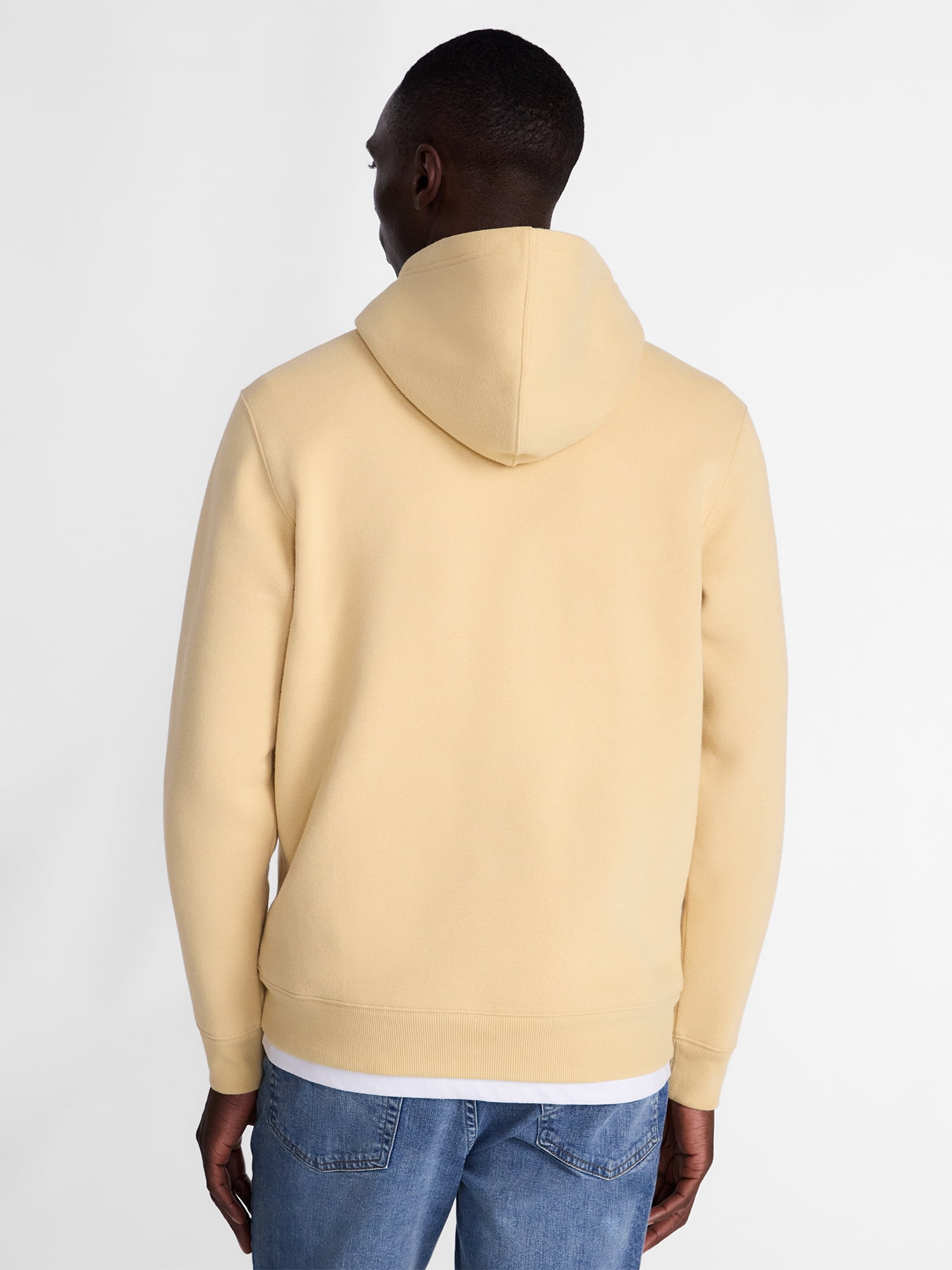 George Men's and Big Men's Fleece Hoodie Jacket, Sizes S-3XL