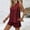 Wine, variant on Caywon Womens 2 Piece V Neck Tank Top Shorts Set Sleeveless Elastic Waist Loungewear Breathable Wrinkle-Free Casual Loose Fit Conjunto de Ropa para Mujer