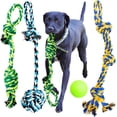 thumbnail image 1 of Juguetes de Cuerda Youngever para Perro Mediano a Grande Paquete de 4, 1 of 5