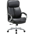 thumbnail image 3 of Lorell Executive Chair with Big & Tall, 400 lb. Capacity, Black, 3 of 14