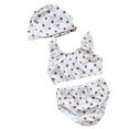 thumbnail image 2 of LYMAYTER Toddler Girl Swimsuit Summer Fashion Sleeveless Vest Swimwear Two-Piece Beach Bikini 6M-8Y, 2 of 8