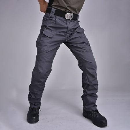 

Mens Essentials Juebong Men s Overalls Autumn Outdoor Multi-pocket Wear-resistant