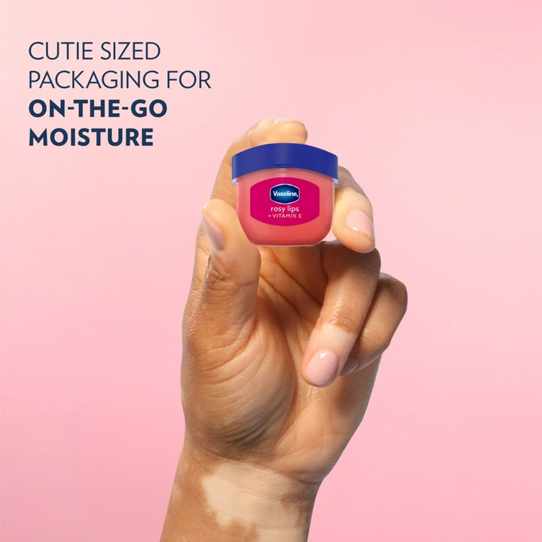 Vaseline, Lip Therapy For Dry Lips, 0.25 oz, Rosy Tint - Walmart.com