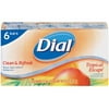 Dial Bar: Clean & Refresh Tropical Escape Antibacterial Deodorant 4 Oz Ea Soap, 6 ct