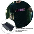 thumbnail image 2 of 1 hoja de vinilo brillante, prensa de calor brillante, plancha sobre vinilo para ropa, camisetas, 2 of 6