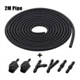 thumbnail image 4 of 7Pcs/Set Front Windscreen Wiper Arm Washer Nozzle Jet 4 Way Check Valve 2M Tube Pipe Hose T Y Connector Straight, 4 of 5