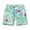 Mint Green, variant on Boys Summer Shorts Child Girls Casual Floral Printing Summer Hawaii Kids Clothes Beach Floral Pants