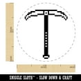 thumbnail image 2 of Pixel Miner Pickaxe RPG Video Games Self-Inking Rubber Stamp Ink Stamper - Red Ink - Medium 1 Inch, 2 of 7