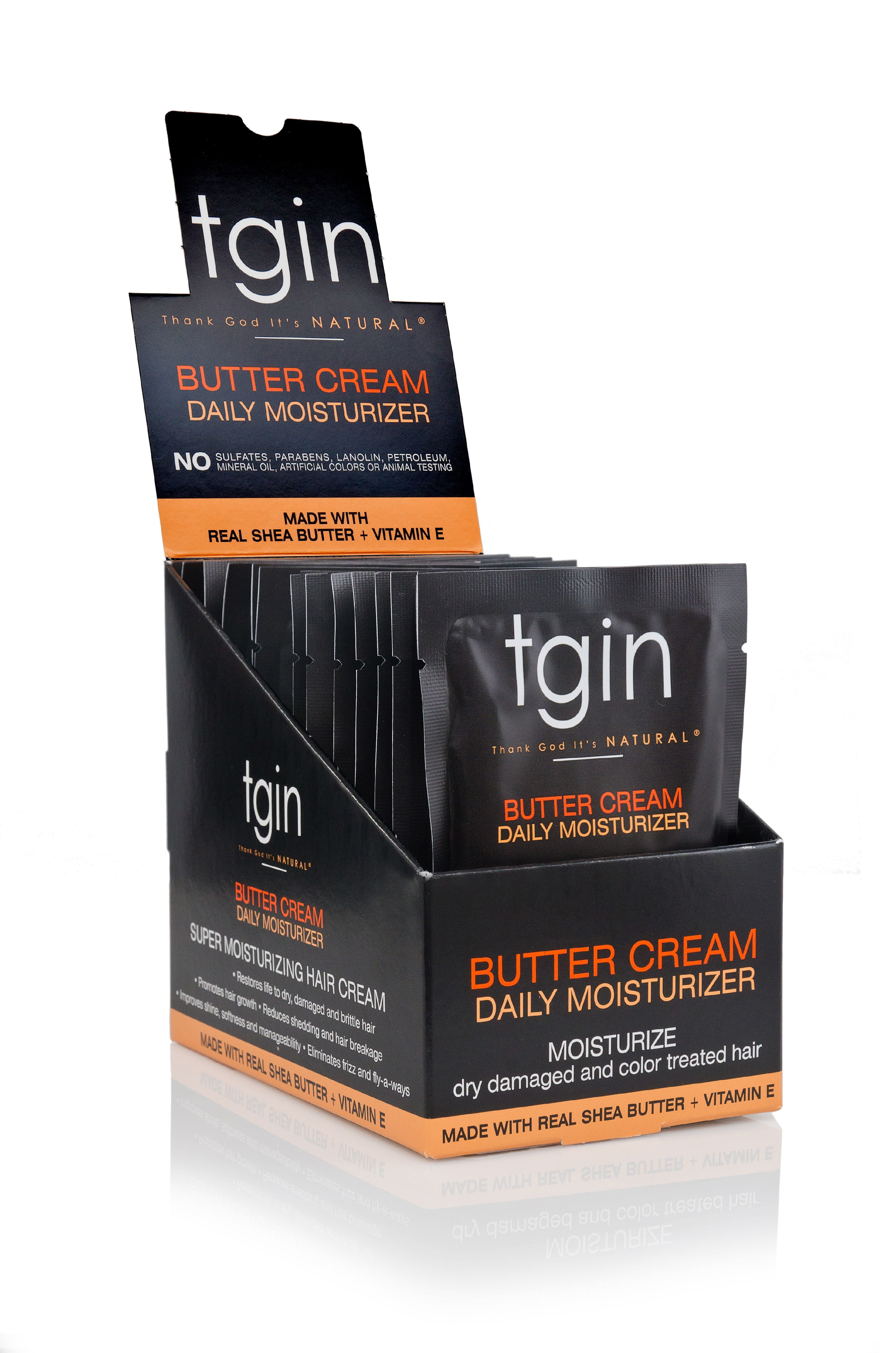 Thank God It's Natural (tgin) Butter Cream Daily Moisturizer 1.75OZ Packette