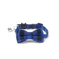 thumbnail image 5 of Stylish Plaid Bow-Tie Cat Collar - Adjustable & Comfortable Fit, Durable Fashion Accessory for Your Feline, 5 of 5