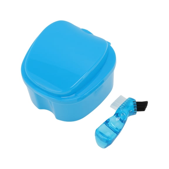 Unique Bargains 1 Set Braces Box Lightweight Braces Storage Box Blue