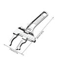 thumbnail image 2 of Adjustable Plumbing Wrench, Extra Wide Jaw 6-68mm Sink Wrench Tool for Bathroom & Kitchen, Durable Steel Multi-Purpose Spanner for Tight Spaces, Versatile Household Repair Tool, 2 of 6