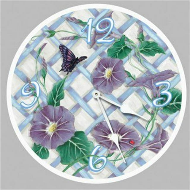 10 Po. de Gloires Matinales Autour de Clock