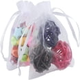 thumbnail image 3 of de 100 bolsas de organza para bodas 7 x 9 cm pequeñas bolsas de organza para regalos bolsas de organza con cordón como bolsas para dulces de boda, bolsas para joyas, bolsas para regalos, 3 of 6