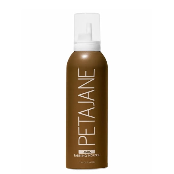 Dark Tanning Mousse, 7 oz, Sunless Tanner for All Skin Types, Streak-Free, Lightweight, Fast-Absorbing, Vegan