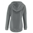 thumbnail image 4 of Vedolay Women Tops Women's 2023 Oversized Crewneck Sweatshirts Pullover Long Sleeve Cute Clothes,Gray S, 4 of 4
