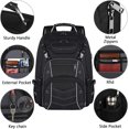thumbnail image 4 of Mochila para portátil VECKUSON 60L para videojuegos, portátil de 18,4 pulgadas, 4 of 7