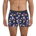 thumbnail image 2 of Bingfone Colorful Jellyfish Men's Underwear - Casual Stretch Boxer Briefs-XX-Large, 2 of 7