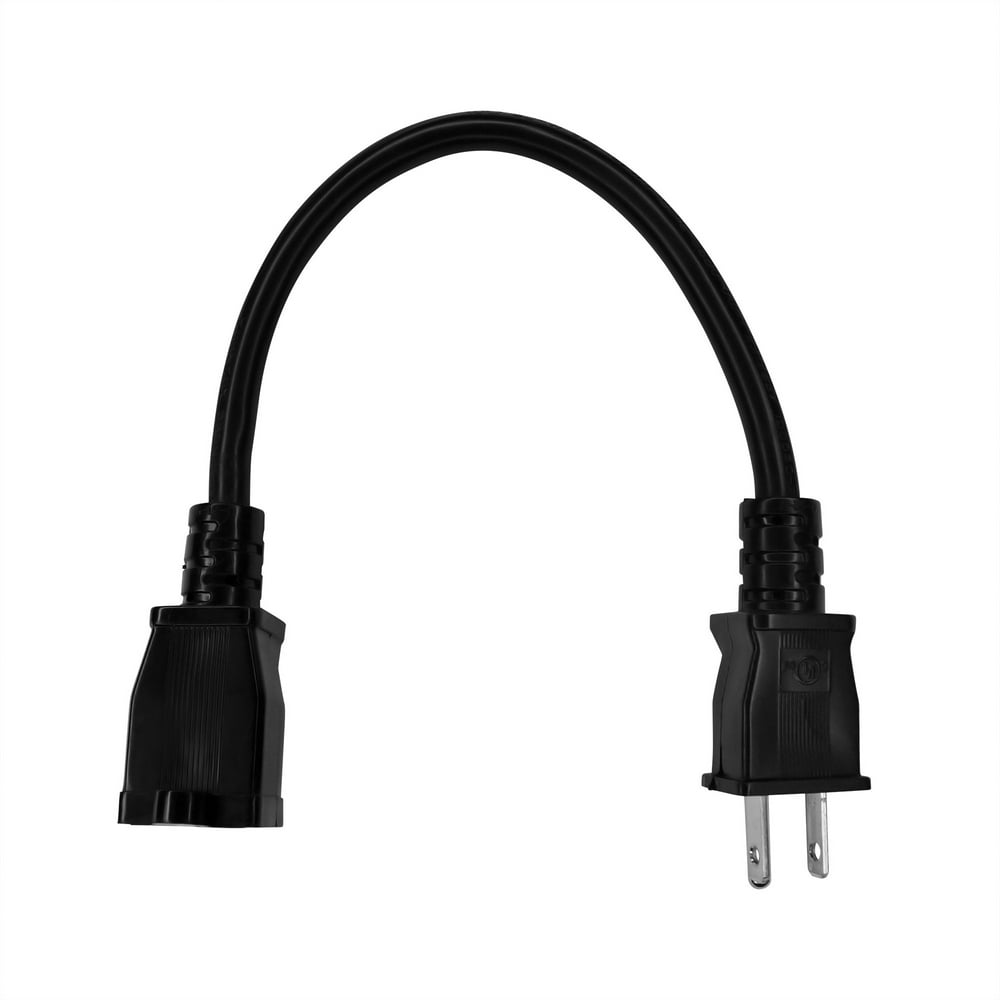 1 Foot Power Strip Extension Cord Standard Plug, Indoor/Outdoor Use