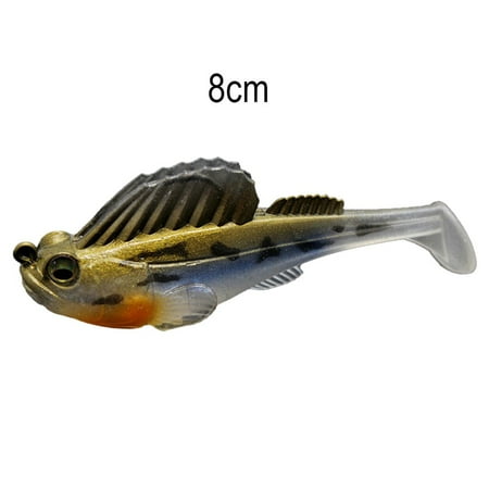 Rooha 7/10/14/20G Sleeper Soft Lure Swimbait Wobblers Pike Bass Fishing Bait
