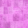 thumbnail image 1 of Ahgly Company Indoor Square Patchwork Pink Transitional Area Rugs, 3' Square, 1 of 4