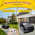 thumbnail image 3 of HOSSLLY Land Rover BBH-023 12V Electric Kids Ride On Car Licensed MP3 RC Remote Control - Black, 3 of 9