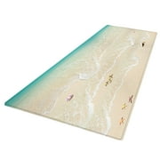 Doormat, Bath Mat, Kitchen Rug, Door Rug, , Anti-slip, for Bathroom, , Door, Bedroom, Shower Carpet Beige-40x120cm