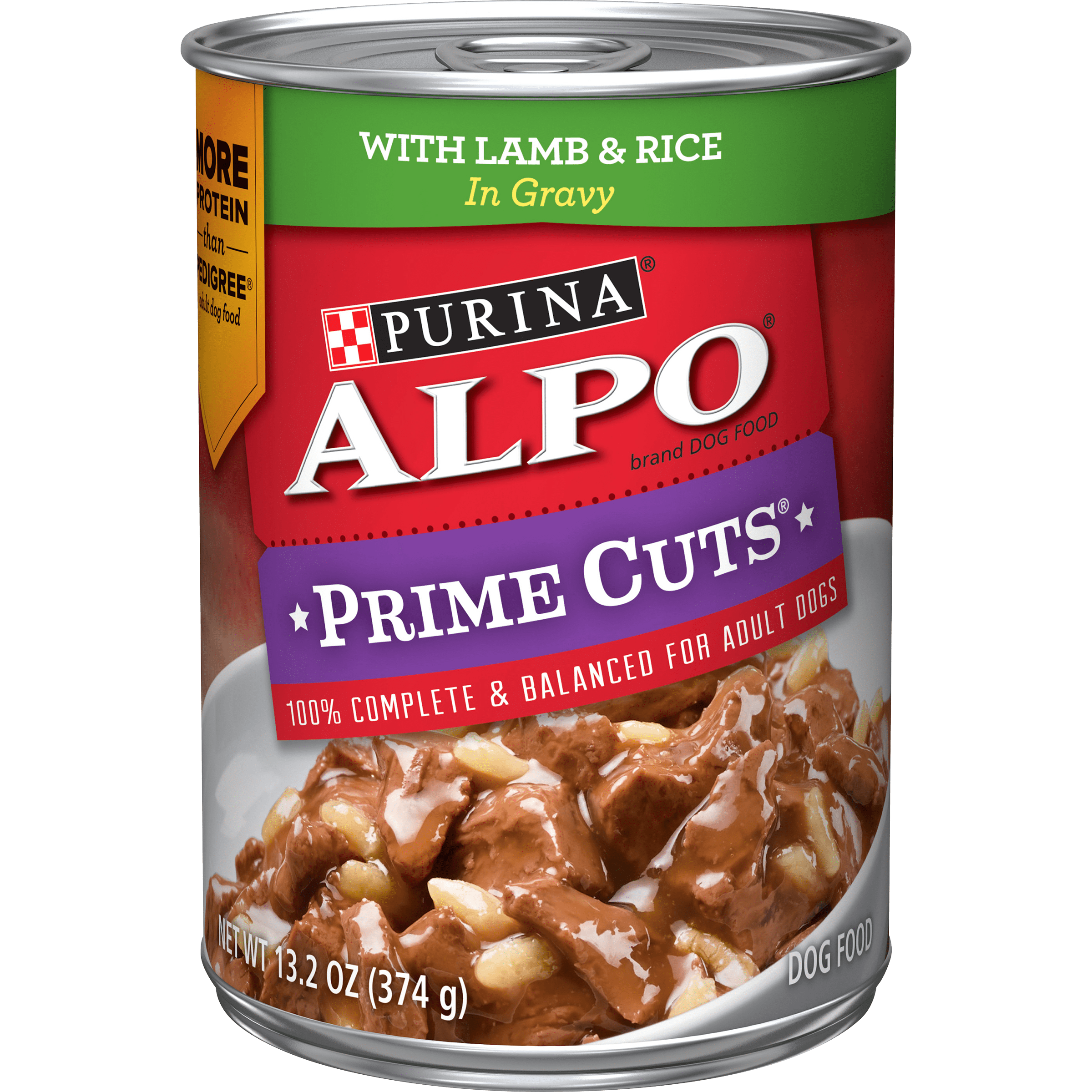 (12 Pack) Purina ALPO Gravy Wet Dog Food, Prime Cuts With ...