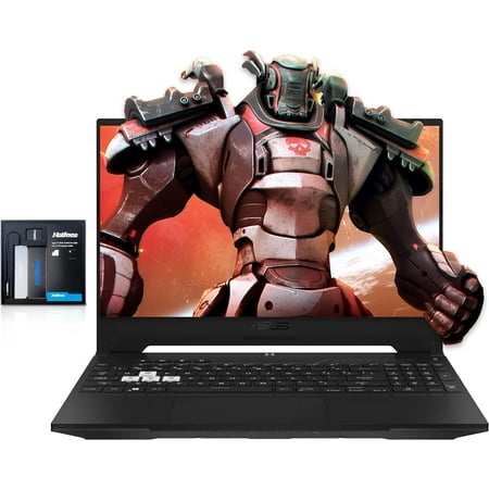 ASUS TUF Dash Gaming Laptop, 15.6" 144Hz Laptop, Intel 12th Core i7-12650H, 64GB DDR5 RAM, 4TB PCIe SSD, NVIDIA GeForce RTX 3070 8GB, Backlit Keyboard, Win 11 Pro, 128GB Hotface Extension Set