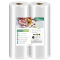 thumbnail image 1 of Cubepoint Vacuum Sealer Bags,11"x 18' 2 Rolls Food Saver Bags for Sealer, Seal a Meal Bags, Vacuum Seal Bags for Food, 1 of 10