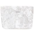 thumbnail image 1 of Bolsa de maquillaje STARDW Aesthetic Floral para mujeres y niñas, color blanco, 1 of 6
