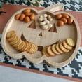 thumbnail image 2 of XKHBDL Halloween Ghost Wooden Serving Platters - Charcuterie Board, Cheese Cutting Board, Wood Tray Plates for Home Party Dinnerware Supplies, 2 of 9