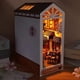 thumbnail image 2 of 1-piece set of DIY alley after the rain, hand-assembled creative three-dimensional book stand model ornaments, birthday gift puzzle gift, creative puz, 2 of 3