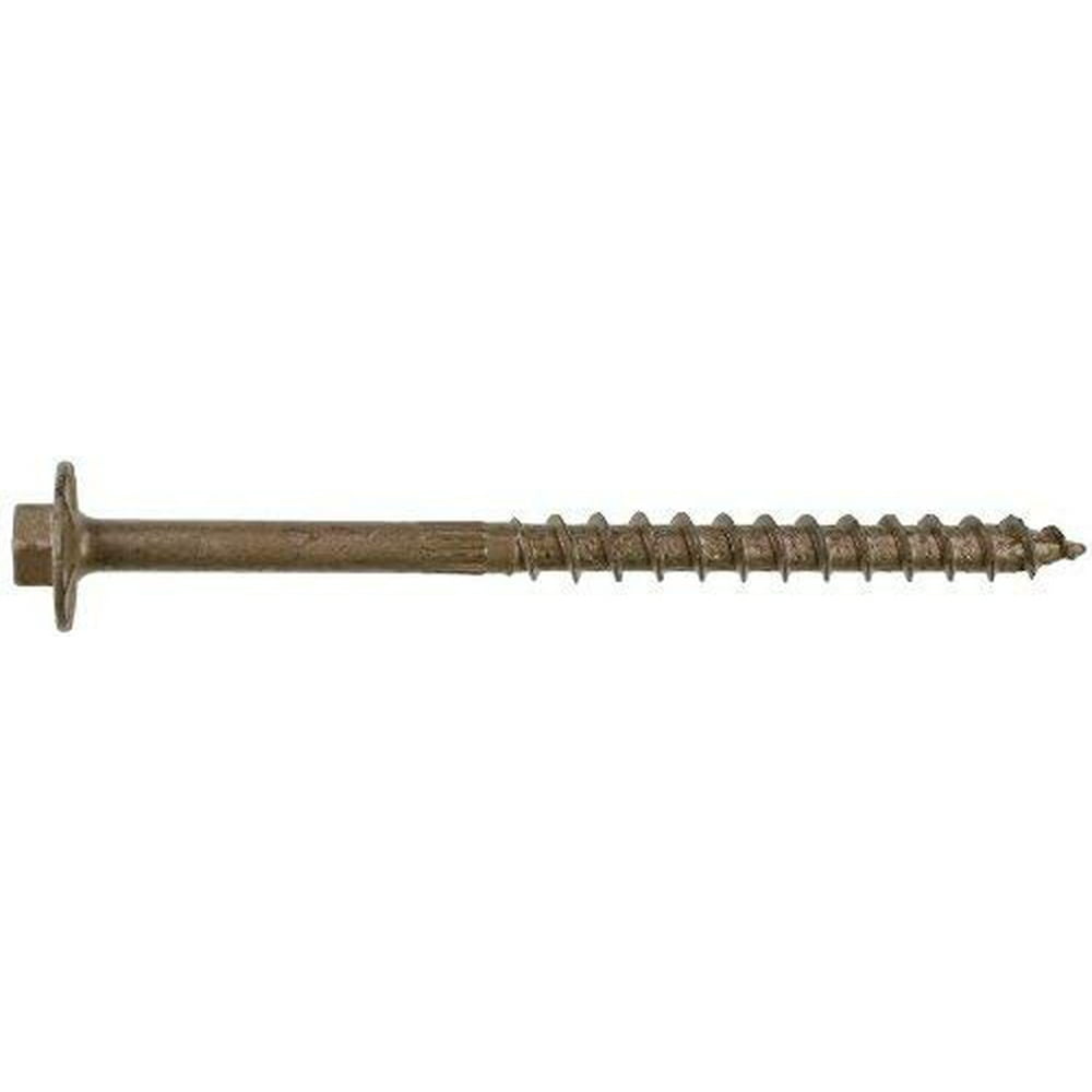 Simpson Structural Screws SDWH19400DBR50 .19Inch by 4Inch with 5/16Inch hex Drive Structural