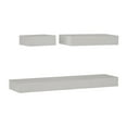 thumbnail image 6 of CosmoLiving by Cosmopolitan 24", 12", 6"W 3-Tier White Wall Shelf (3 Count), 6 of 8