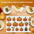 thumbnail image 3 of Non-Slip Aesthetic Placemats Durable Pumpkin with Facial Expressions Cartoonish Design Placemats - Pack Of 6 17.7x13 Inches Washable Heat-Resistant Place Mats, 3 of 5