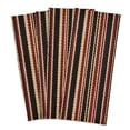 thumbnail image 2 of Line Stripe Pattern Decorative Waffle Towel Kitchen Dishcloth 28x18in Multi-Use Tea Towel, 2 of 7