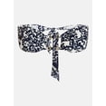 thumbnail image 6 of Time and Tru Women’s Print Bandeau Bikini Top with Beads, Sizes XS-XL, 6 of 6