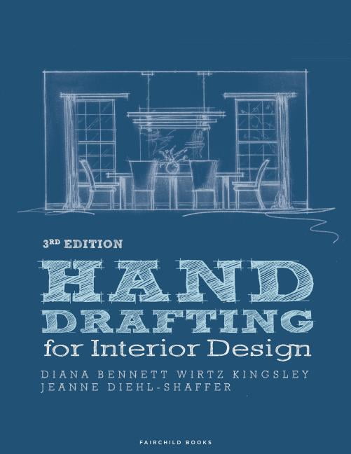 Hand Drafting for Interior Design (Edition 3) (Paperback)