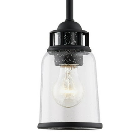 

Livex Lighting 40021 Lawrenceville 1 Light 5 Wide Mini Pendant - Black