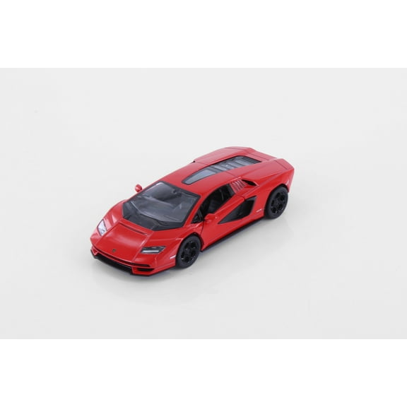 Lamborghini Countach LPI 800-4 Hardtop, Red - Kinsmart 5437D - 1/38 Scale Diecast Model Toy Car
