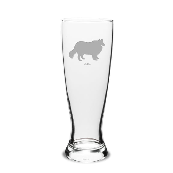 Collie Deep Etched 23 oz University Beer Pilsner