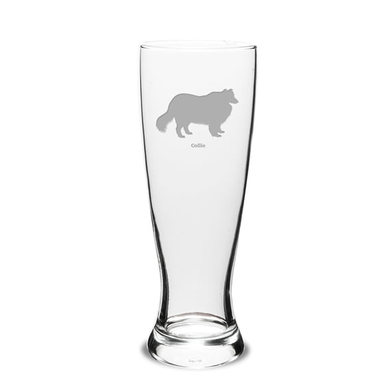 Collie Deep Etched 23 oz University Beer Pilsner