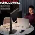 thumbnail image 4 of Lámpara de escritorio HONEYWELL LED regulable con carga USB, 4 modos, 4 of 8