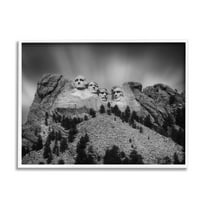 Stupell Industries Black Hills Mt. Rushmore President Faces Carved Historical Sculptures ,14 x 11, Design by Daniel Sproul