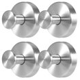 thumbnail image 1 of Ganchos con ventosa Picowe de acero inoxidable, 4 unidades, plateados, 1 of 8