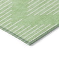 thumbnail image 4 of Addison Rugs Chantille Indoor/Outdoor Transitional Geometric Mint Washable Rectangle Rug, 5' x 7'6", 4 of 6