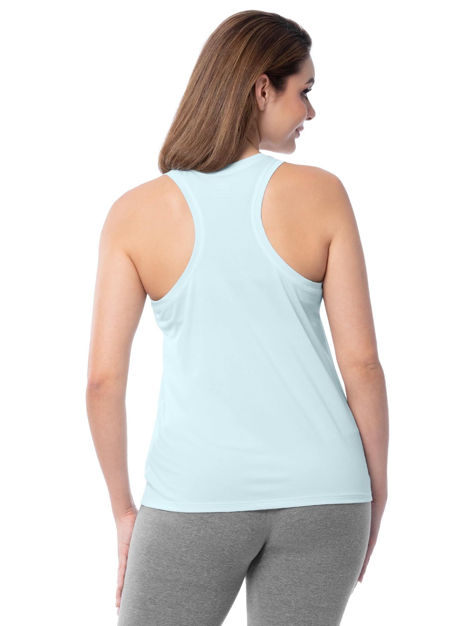 Athletic Works Women's Core Active Texture Knit Racerback Tank Top, Sizes XS-XXXL