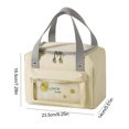 thumbnail image 2 of Bolsa de picnic Bolsa de entrega de cerveza con asa Bolsa térmica para alimentos con correa para el hombro, 2 of 9