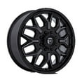 thumbnail image 2 of 22x8.25 Fuel Off-Road D875 Flux Black Brushed DUALLY FRONT Wheel 8x210 (104mm), 2 of 3